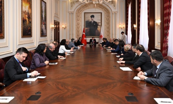 Türkiye Basın Federasyonu’ndan Adalet Bakanı Akın Gürlek’e Ziyaret